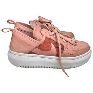 WOMEN'S NIKE COURT VISION ALTA TXT PLATFORM SNEAKERS 9.5 pink basketball casual